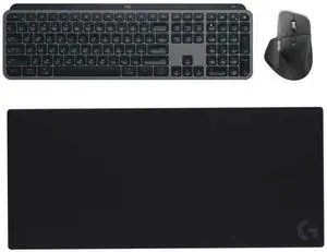 Logitech MX Master 4+MX Keys S+G840 Bundle, Ultra-fast MagSpeed Scrolling, Customizable Vibration Intensity, Ergonomic Bluetooth Mouse, Advanced Backlit Wireless Keyboard with Easy-Switch, 35.43*15.75 Logitech MX Master 4+MX Keys S+G840 Bundle, Ultra-fast MagSpeed Scrolling, Customizable Vibration Intensity, Ergonomic Bluetooth Mouse, Advanced Backlit Wireless Keyboard with Easy-Switch, 35.43*15.75