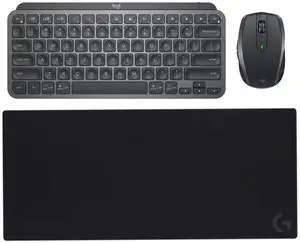 Logitech MX Anywhere 2S + MX Keys Mini + G840 Bundle, 4000 DPI Darkfield Tracking, Flow Cross-Computer Control, 70-Day Battery Portable Mouse, Compact Backlit Wireless Keyboard, 35.43*15.75in Oversize Logitech MX Anywhere 2S + MX Keys Mini + G840 Bundle, 4000 DPI Darkfield Tracking, Flow Cross-Computer Control, 70-Day Battery Portable Mouse, Compact Backlit Wireless Keyboard, 35.43*15.75in Oversize