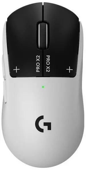 Logitech PRO X2 SUPERSTRIKE LIGHTSPEED Wireless Gaming Mouse, Ultra-Fast Performance, Ultra Lightweight (61 g), Customizable Click Haptics, USB-C charging, for PC/Mac/Laptop, GPW5 white Logitech PRO X2 SUPERSTRIKE LIGHTSPEED Wireless Gaming Mouse, Ultra-Fast Performance, Ultra Lightweight (61 g), Customizable Click Haptics, USB-C charging, for PC/Mac/Laptop, GPW5 white