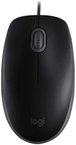 Logitech M110 Silent Wired USB Mouse, Silent Buttons, Comfortable Full-Size Use Design, Ambidextrous PC/Mac/Laptop - Black Logitech M110 Silent Wired USB Mouse, Silent Buttons, Comfortable Full-Size Use Design, Ambidextrous PC/Mac/Laptop - Black