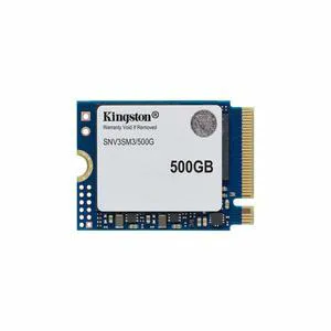 Kingston NV3 M.2 2230 500GB NVMe PCIe 4.0 x4 SSD, 3D NAND Internal Solid State Drive,SingleSided 2230 Form Factor, Up to 5000MB/s Read 3000MB/s Write, 160TBW, HighSpeed Storage Upgrade Kingston NV3 M.2 2230 500GB NVMe PCIe 4.0 x4 SSD, 3D NAND Internal Solid State Drive,SingleSided 2230 Form Factor, Up to 5000MB/s Read 3000MB/s Write, 160TBW, HighSpeed Storage Upgrade