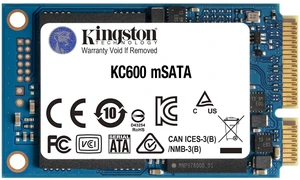 Kingston KC600 mSATA 256GB SATA Rev 3.0 SSD, 3D TLC Internal Solid State Drive, mSATA Form Factor, Up to 550MB/s Read 500MB/s Write, 150TBW, HighSpeed Storage Upgrade, For Old Notebook Mini PC Kingston KC600 mSATA 256GB SATA Rev 3.0 SSD, 3D TLC Internal Solid State Drive, mSATA Form Factor, Up to 550MB/s Read 500MB/s Write, 150TBW, HighSpeed Storage Upgrade, For Old Notebook Mini PC