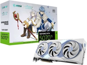 MSI FRIEREN EDITION GeForce RTX 5070 Ti 16GB GDDR7 PCI Express 5.0 ATX Video Card RTX 5070 Ti 16G FRIEREN EDITION MSI FRIEREN EDITION GeForce RTX 5070 Ti 16GB GDDR7 PCI Express 5.0 ATX Video Card RTX 5070 Ti 16G FRIEREN EDITION