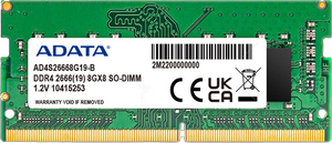 ADATA DDR4 memory, 8GB capacity, 2666MHz frequency, 260Pin SODIMM DDR4 laptop specification. ADATA DDR4 memory, 8GB capacity, 2666MHz frequency, 260Pin SODIMM DDR4 laptop specification.