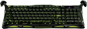 GravaStar Mercury K98 Pro Phantom Black Mechanical Gaming Keyboard,98% Layout HotSwappable,TriMode 2.4G/Bluetooth 5.4/USBC,GasketTop DualStructure,1.65" TFT Display,8000Hz Polling Rate,Aluminum GravaStar Mercury K98 Pro Phantom Black Mechanical Gaming Keyboard,98% Layout HotSwappable,TriMode 2.4G/Bluetooth 5.4/USBC,GasketTop DualStructure,1.65" TFT Display,8000Hz Polling Rate,Aluminum