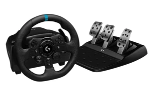 Logitech G923 for PC TRUEFORCE Sim gaming Racing Wheel with Pedals,for PC, BLACK Logitech G923 for PC TRUEFORCE Sim gaming Racing Wheel with Pedals,for PC, BLACK