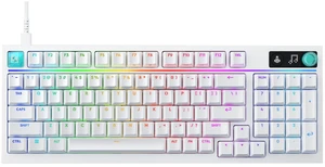 Logitech G316 X 8K Custom Mechanical wired Gaming Keyboard, 98 Hot Swappable Gasket Mount, with Linear Switches and Dial , 920-013700, white (Red-Switch) Logitech G316 X 8K Custom Mechanical wired Gaming Keyboard, 98 Hot Swappable Gasket Mount, with Linear Switches and Dial , 920-013700, white (Red-Switch)