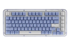 Logitech Amber Series K75M Wireless Mechanical Keyboard, UniCushion Gasket Structural Design,920-013301,purple Logitech Amber Series K75M Wireless Mechanical Keyboard, UniCushion Gasket Structural Design,920-013301,purple