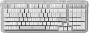 Logitech Alto Keys K98M Wireless Mechanical Keyboar, Office/Gaming-gasket construction design, 920-013041, marble shaft, Bluetooth/2.4G, Windows/macOS/ChromeOS/iPadOS ,white Logitech Alto Keys K98M Wireless Mechanical Keyboar, Office/Gaming-gasket construction design, 920-013041, marble shaft, Bluetooth/2.4G, Windows/macOS/ChromeOS/iPadOS ,white