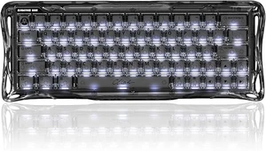 GravaStar Mercury V60 Onyx Crystal 60% Wired USB-C Hall Effect Gaming Keyboard, Rapid Trigger, Hot Swappable, Transparent Crystal Shell, RGB Backlit Esports PC Keyboard GravaStar Mercury V60 Onyx Crystal 60% Wired USB-C Hall Effect Gaming Keyboard, Rapid Trigger, Hot Swappable, Transparent Crystal Shell, RGB Backlit Esports PC Keyboard
