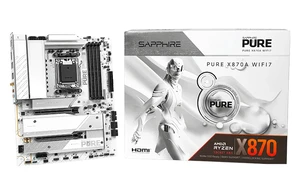 Sapphire Tech PURE X870A WIFI Motherboard, Desktop Motherboard, for AMD Ryzen 9000/8000/7000 Series Processors, AMD X870A, AM5, wifi 7 bluetooth5 Sapphire Tech PURE X870A WIFI Motherboard, Desktop Motherboard, for AMD Ryzen 9000/8000/7000 Series Processors, AMD X870A, AM5, wifi 7 bluetooth5