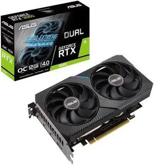 ASUS Dual GeForce RTX 3060 Video Card DUAL-RTX3060-O12G-V2