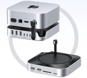 UGREEN Expansion Dock for Apple Mac mini M4, Built-in M.2 NVMe SSD Enclosure,10Gbps&5Gbps Transfer,Up to 170MB/s Read,Supports 2230/2242/2260/2280 NVMe SSD,Max 8TB Storage,Plug and Play UGREEN Expansion Dock for Apple Mac mini M4, Built-in M.2 NVMe SSD Enclosure,10Gbps&5Gbps Transfer,Up to 170MB/s Read,Supports 2230/2242/2260/2280 NVMe SSD,Max 8TB Storage,Plug and Play
