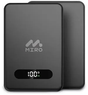 MIRO Power Bank B5: Big Power, Pocket-Friendly Size 10000mAh