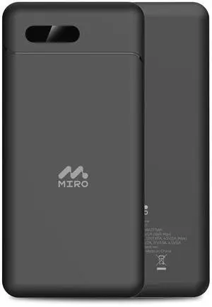 MIRO Power Bank B7: Compact Powerhouse for On-the-Go Charging 10000mAh