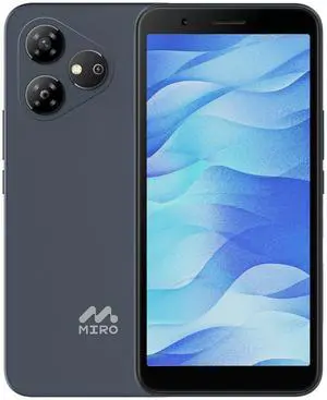 MIRO A1 Cellphone 5.99'' HD IPS Incell 2.5D Display Octa-core Android 14 Smartphone 2+32GB TF, 3000mAh Battery Andriod Phone, Unlock Smart Phone, 4G Dual SIM, GPS,OTG- Blue
