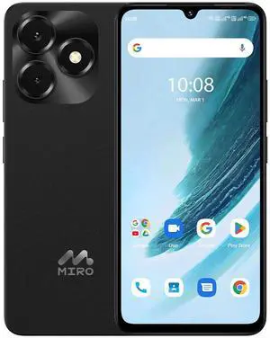 MIRO S69 Pro 6.9" 120Hz Phone 5G Network 8+256GB 50MP Camera 5000mAh Battery Black