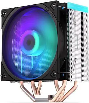 ENDORFY Fera 5 ARGB, high performance CPU cooler, 120 mm ARGB PWM Fluctus fan, compatible with AM5, AM4, LGA1700, LGA1200, LGA1150 etc., TDP 220W, EY3A007