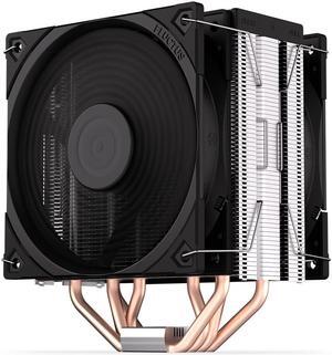 ENDORFY Fera 5 Dual Fan, high performance CPU cooler, 2x120 mm PWM Fluctus fans, compatible with AM5, AM4, LGA1700, LGA1200, LGA1150 etc., TDP 220W, EY3A006