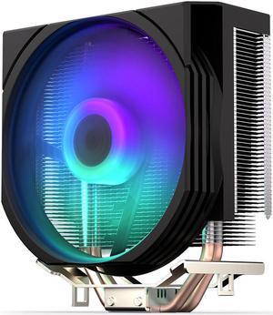 ENDORFY Spartan 5 ARGB, CPU cooler, integrated Fluctus 120mm ARGB fan, Bright ARGB LED illumination, compatible with AM5, AM4, LGA1700, LGA1200, LGA1150 etc., EY3A002