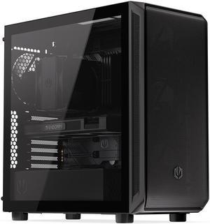 ENDORFY Arx 700 Air, ATX PC case, computer case, 5x140mm PWM fans included, matx case, radiator up to 360mm, Maximum airflow, top and front mesh, EY2A012