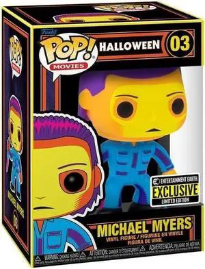 Halloween Michael Myers Black Light Pop! Vinyl Figure - Entertainment Earth Exclusive