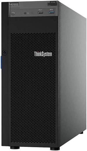 Lenovo ThinkSystem ST250 Tower 4-Bay 3.5" LFF Server with Intel Xeon E-2136 3.3GHz Six Core Processor, 8GB DDR4, 2X 2TB SATA HDD