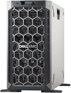 Dell PowerEdge T340 Tower Server, Intel Xeon E-2124 Quad-Core 3.3GHz 8MB, 32GB DDR4 RAM, 24TB Storage, RAID, Single PSU, 3 Year Warranty