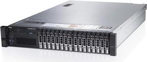 DELL PowerEdge R720 2U RackMount 64-bit Server 2×Six-Core E5-2630v2 Xeon 2.6GHz CPUs + 128GB PC3-12800 ECC RAM + 16×500GB SATA 2.5" SFF HDD, PERC RAID, 4×1GbE NIC, 2×Pwr Spply, iDRAC7, NO OS