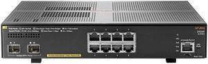 HPE Aruba 2930F 8G PoE+ 2SFP+ Switch, model number JL258A#ABA