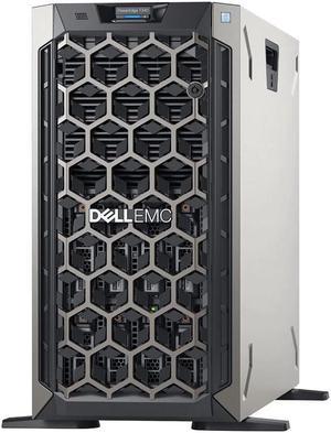 Dell PowerEdge T340 Tower Server Bundle with 16GB USB Flash Drive, Intel Xeon E-2124 Quad-Core,16GB DDR4, 4TB SSD, RAID, Single PSU