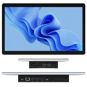 HIGOLEPC All-in-One Industrial 13.3 Inch Touchscreen Panel PC, Celeron N5095 FHD IPS Display Win11 Pro, 8GB RAM, 128GB Storage, 4X USB 3.0, 2X RS232, Gigabit LAN, HDMI and Type-C HIGOLEPC All-in-One Industrial 13.3 Inch Touchscreen Panel PC, Celeron N5095 FHD IPS Display Win11 Pro, 8GB RAM, 128GB Storage, 4X USB 3.0, 2X RS232, Gigabit LAN, HDMI and Type-C