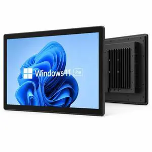 18,5 Zoll Industrie Panel PC mit Touchscreen, Windows 11 Pro All-in-One Computer, Intel N100, 8 GB RAM, 128 GB eMMC, Full HD IPS, lüfterlos, HDMI 2.0, USB-C 3.1, 2× USB 3.2, 2× USB 2.0, Dual LAN 18,5 Zoll Industrie Panel PC mit Touchscreen, Windows 11 Pro All-in-One Computer, Intel N100, 8 GB RAM, 128 GB eMMC, Full HD IPS, lüfterlos, HDMI 2.0, USB-C 3.1, 2× USB 3.2, 2× USB 2.0, Dual LAN