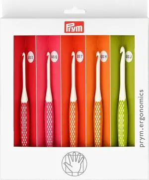 Small Ergonomic Crochet Hook Set