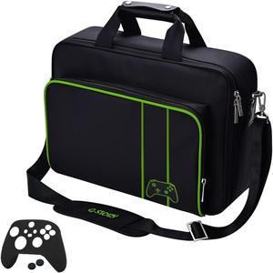G-STORY Case Storage Bag for Xbox Series S Console integrate 15.6" monitor Carrying Case, Travel Bag for Xbox Controllers Xbox Games and Gaming Accessories
