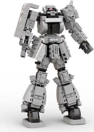 ZITIANYOUBUILD Robot Model Mobile Suit Building Kit 493 Pieces from Animation MOC