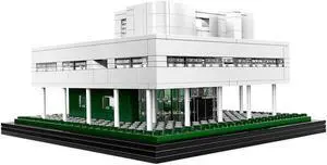 ZITIANYOUBUILD White Villa Architecture Building Toys Set 659 Pieces for Collection MOC