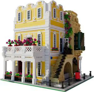ZITIANYOUBUILD Posh Restaurant Modular Building with Interiors 3490 Pieces MOC-122357