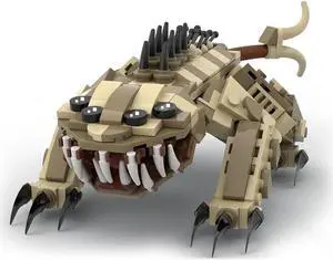 ZITIANYOUBUILD Nexu Beast Model Predatory Feline 346 Pieces from Sci-Fi Movie MOC