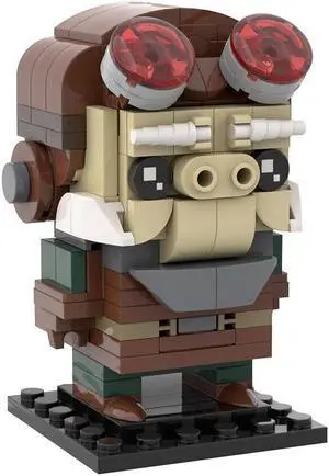 ZITIANYOUBUILD MOC-35498 Star Wars The Mandalorian - Kuiil Brickheadz 100% Compatible with LEGO Brand New and High Quality