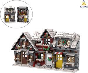 ZITIANYOUBUILD Little Winter House Hut Model 821 Pieces Toys Set for Christmas MOC