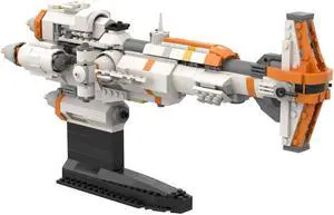 ZITIANYOUBUILD Miniature Corvette Model from Movie 1:360 Scale 621 Pieces Toys Set MOC