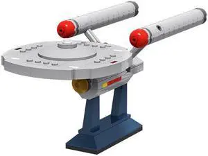 ZITIANYOUBUILD Ship with Stand 200 Pieces from the Eponymous 1960s Television Series MOC