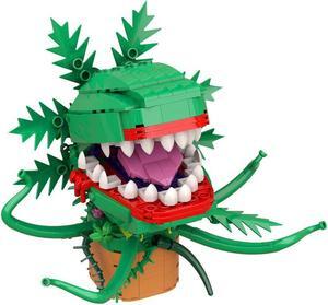 ZITIANYOUBUILD Scary Flower Horror Flower Weird Plant Botanical Bouquet 303 Pieces MOC