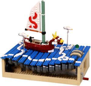 ZITIANYOUBUILD MOC-113519 Adventure on the Great Sea 731 Pieces from Game MOC
