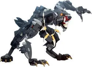 ZITIANYOUBUILD Monster like Wolf Model 448 Pieces Building Blocks Toys Set MOC