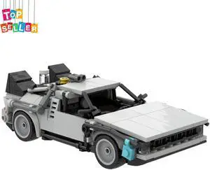 ZITIANYOUBUILD Time Machine Cars Toys 366 Pieces for Adults Gifts Building Toys Set MOC