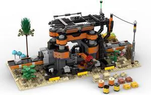 ZITIANYOUBUILD The Global Factory Display Model with Interior Details 1532 Pieces MOC