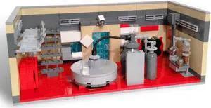 ZITIANYOUBUILD Lab Model 509 Pieces from TV Show about High School Chemistry Teacher MOC