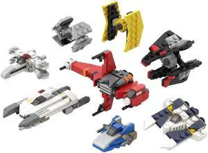 ZITIANYOUBUILD 8-in-1 Rebels Ships Micro Scenes Model from Movie 368 Pieces MOC